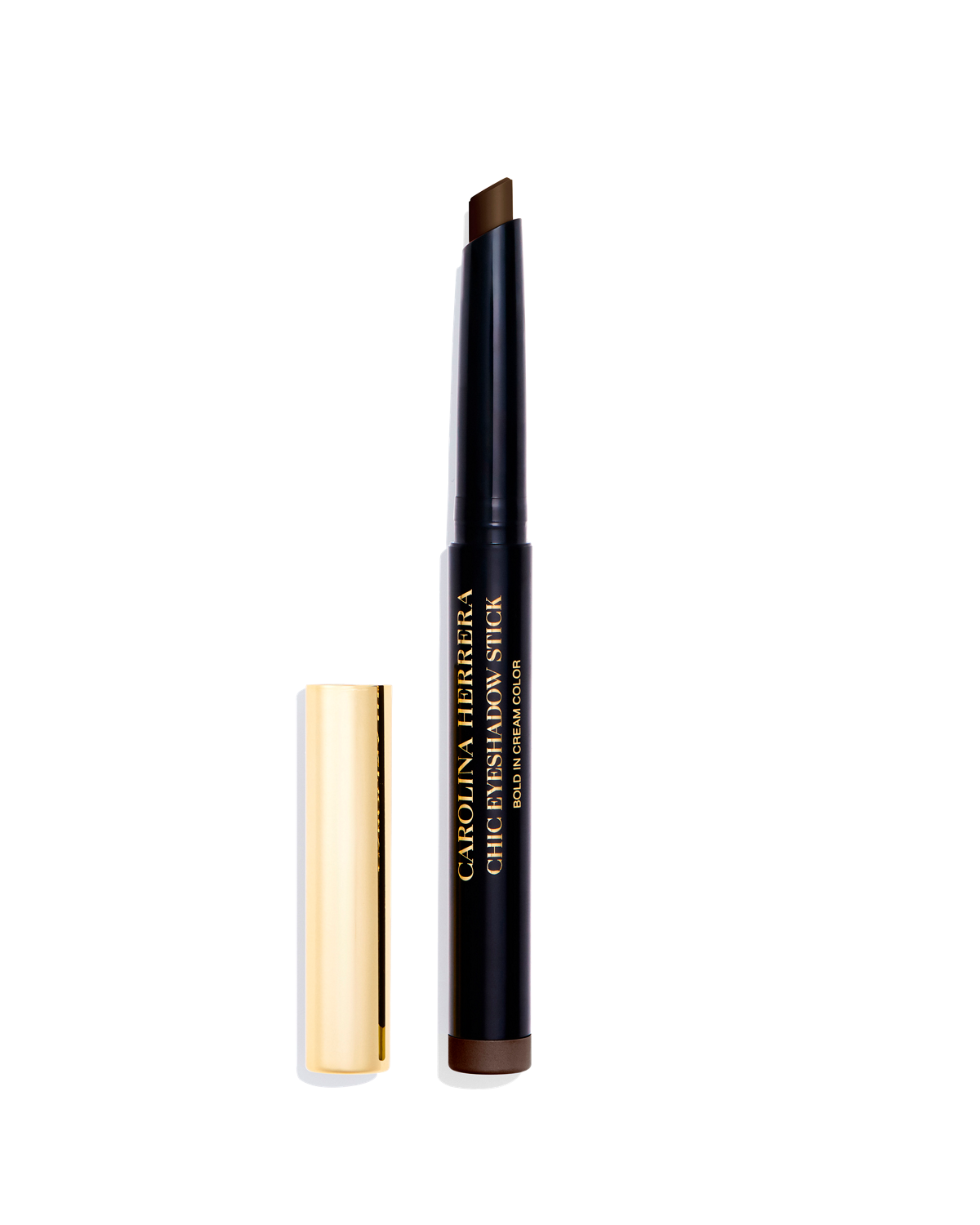 Carolina Herrera Cream Chic Eyeshadow Stick In 21 Pasarela Coffee - Image 3